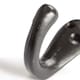 image 2 of Hammer & Tongs Single Robe Hook - W20mm x H45mm - Black
