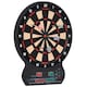 image 1 of HOMCOM Electronic Hanging Dartboard LED Digital Score Set 27 Games and 202 Variations with 12 Soft Tip Darts