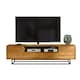 image 7 of TV Unit Sideboard Cabinet Storage Cabinet Oak Black Metal Frame Loft 200cm
