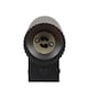 image 5 of Nordlux Vico Indoor Wall Light Black Aluminium Sensor GU10 Ribbed - Plug In or Mains Powered , IP20 | Black | Black