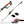 Grey, Terratek 20V 2.4m Cordless Telescopic Long Reach Hedge Trimmer 1 Battery | Grey | Grey | 1