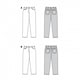 image 3 of Burda 6103 Paper Sewing Pattern – Women’s Trousers, Sizes 44–54, Intermediate