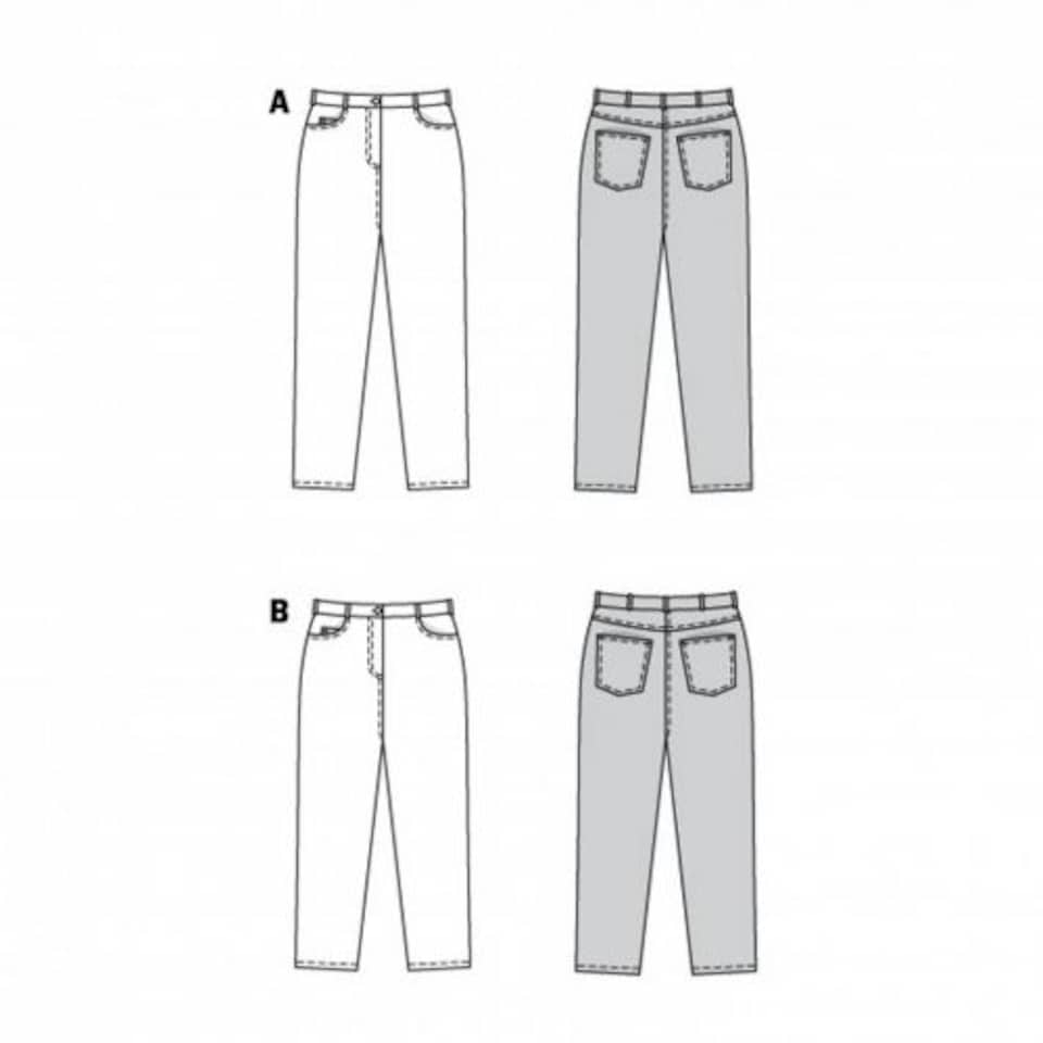 image 1 of Burda 6103 Paper Sewing Pattern – Women’s Trousers, Sizes 44–54, Intermediate