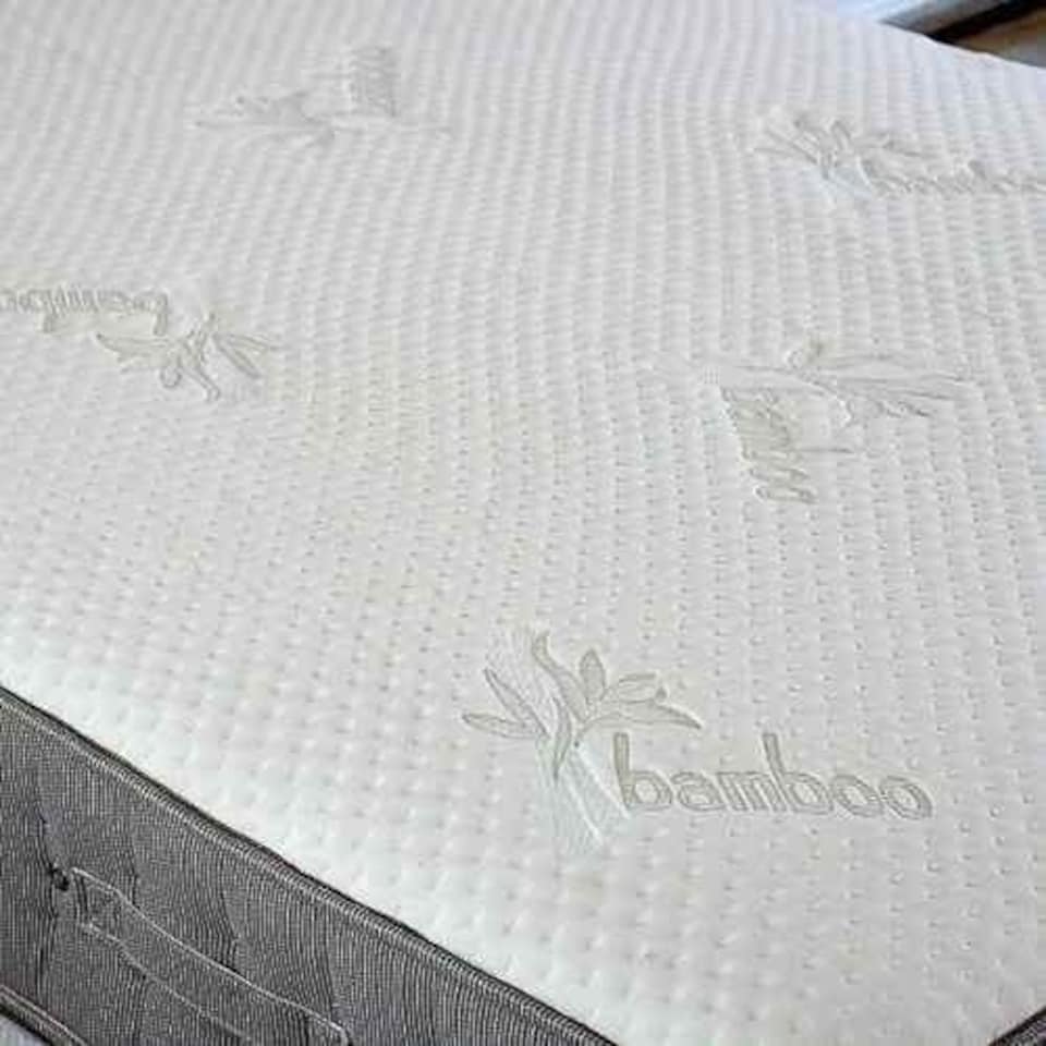 image 1 of Bamboo Vitality 2000 Pocket Sprung Memory Foam Mattress Small Single