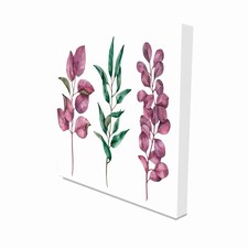Floral elements (Canvas Print) 86cm x 60cm
