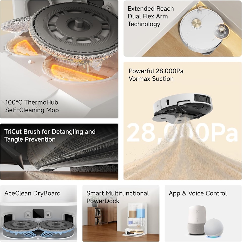 image 1 of Dreame L50 Ultra AE Black smart robot vacuum