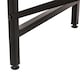 image 6 of Oypla 100cm Heavy Duty Industrial Writing Computer Desk Home Office Worktop Table Brown