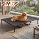 image 9 of Skylos Elevated Dog Bed Large Raised Pet Cot Indoor Outdoor Use Supporting Bars