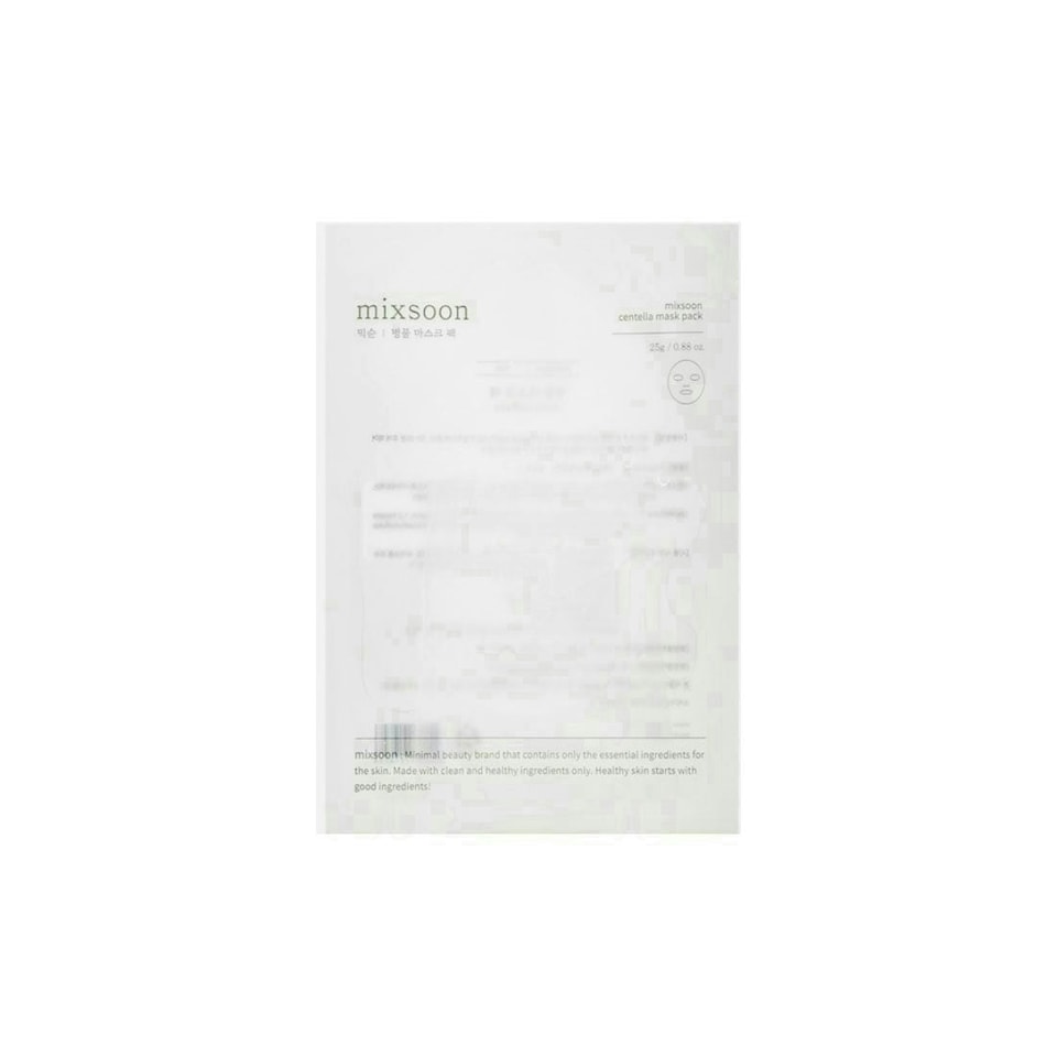 MIXSOON Centella Mask Pack 25g
