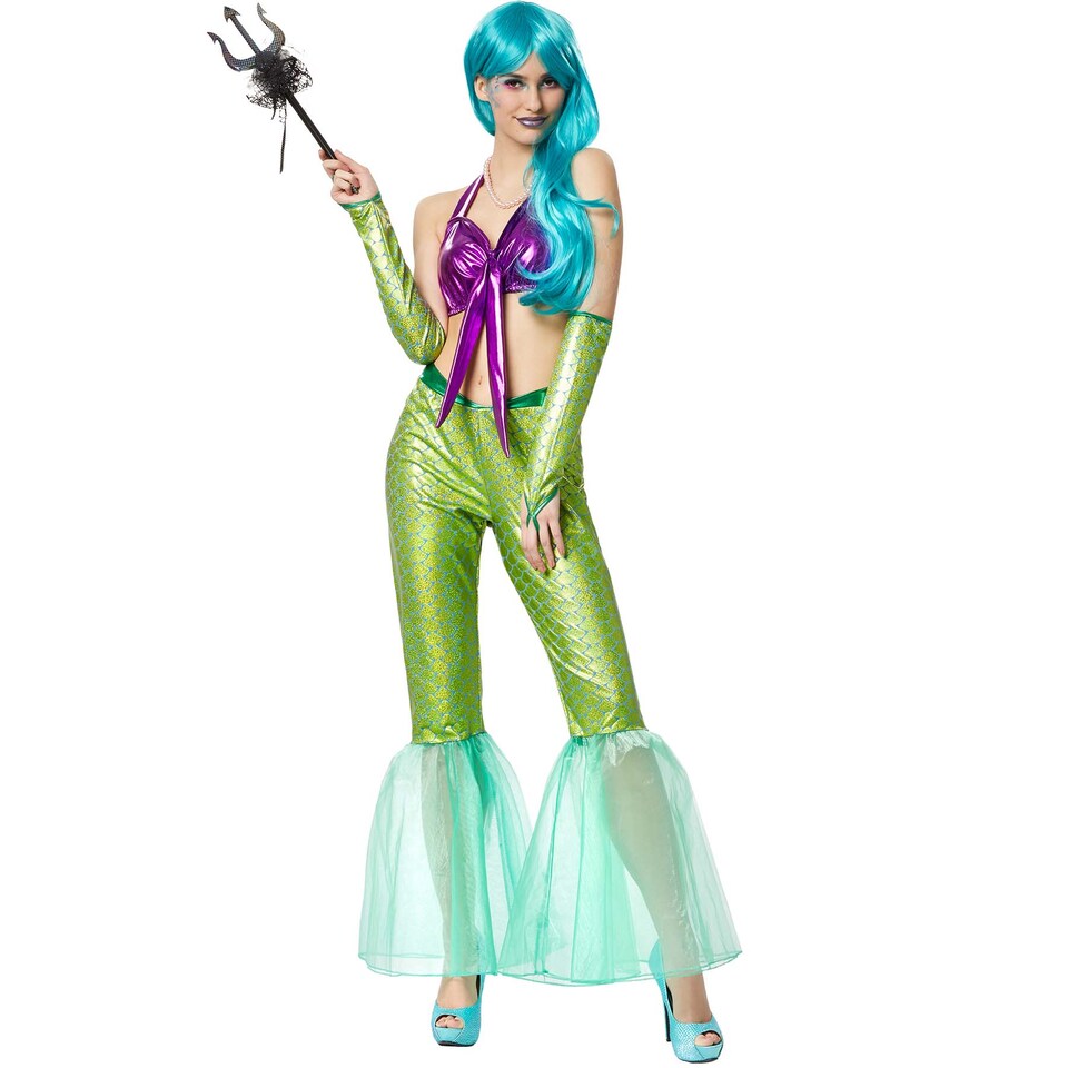 image 1 of Costumes Fantasy Womens Mermaid 2 | Green | green | 2XL | 1