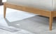 image 4 of 4ft6 Double Oak Finish Wood bed Wooden Frame Bedstead. Solid Wood, Spindle Style | Clear | Double