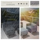 image 7 of Garden Furniture Set Lignano - modular sofa with armchair, stool, coffee table | Grey | grey | 179 x 150 x 65 cm | 1