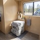 image 8 of Outsunny 20L Camping Toilet Portable Travel WC Caravan Picnic Fishing Restroom