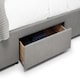 image 3 of Premium - Grey 4 Drawer Bed - Double 4ft 6" (135cm)