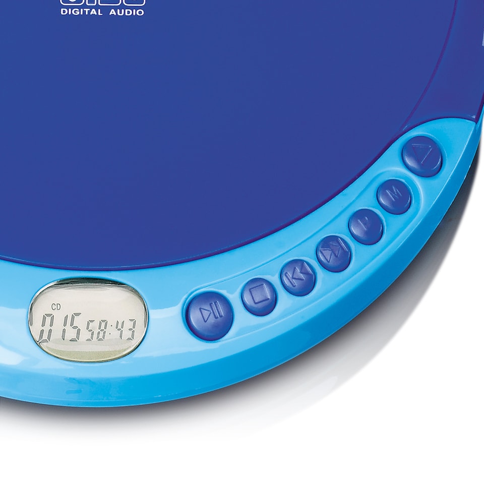 image 1 of LENCO CD-011BU - Portable CD player - Blue