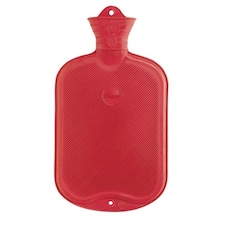 Sanger Ribbed Hot Water Bottle Red 2L | Multi | One Colour | One Size | 1