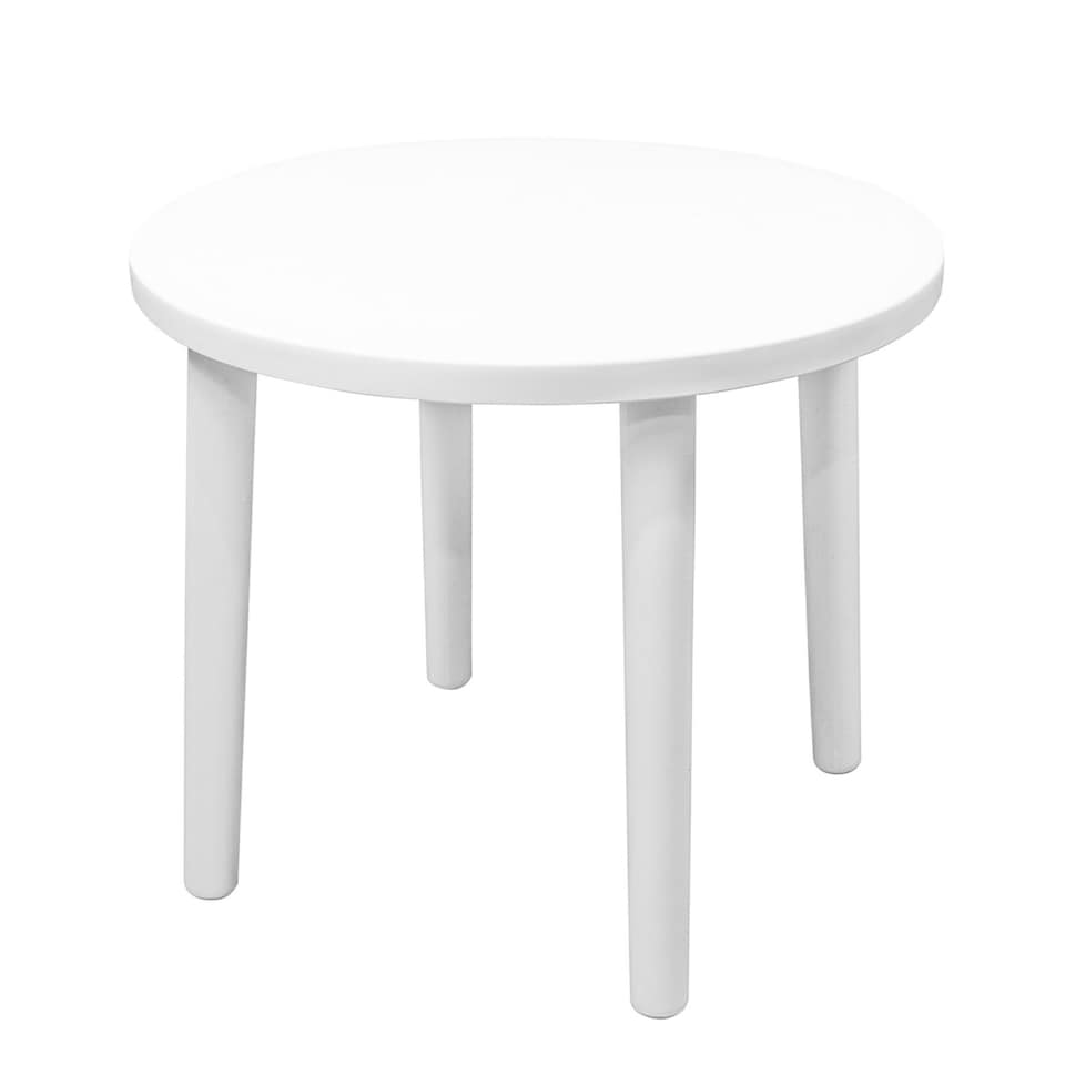 image 1 of Resol Tossa 4 Seater Garden Dining Table - White | White | White