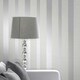 image 2 of Fine Decor Quartz Stripe Textured Wallpaper - Silver/Grey - 32.8ft x 20.5in Silver