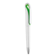 MidOcean Whiteswan Ballpoint Pen - Lime - 14.5cm x 1.2cm