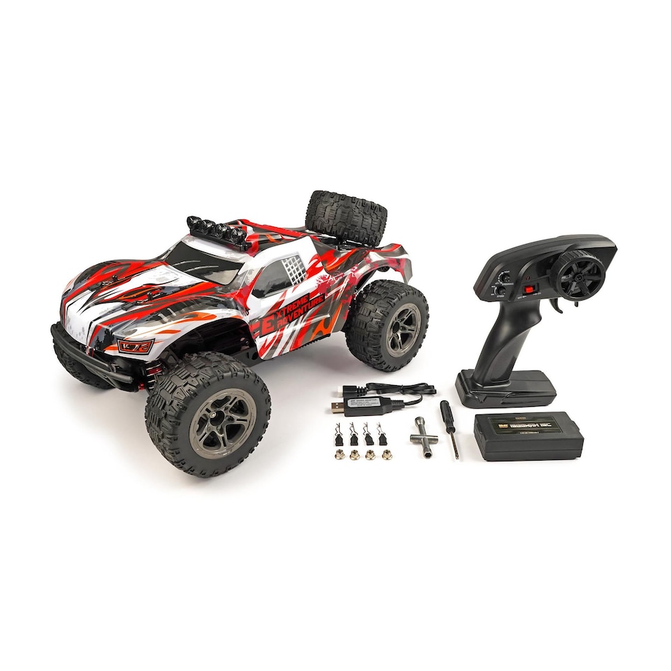 image 1 of RCG Racing 10-Series 1/10 Brushed Short Course Truck - Red