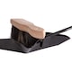image 6 of Hammer & Tongs Fireplace Dustpan & Brush Set - Black Gloss