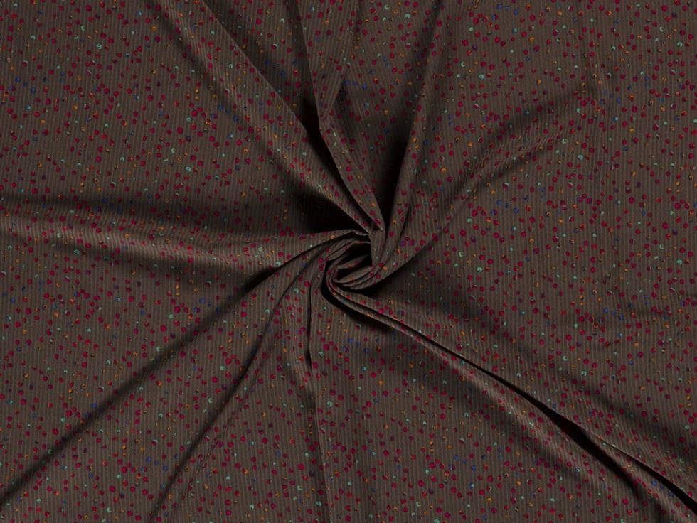 Brown Sheer Chiffon Fabric for Dressmaking, 150cm / 59" Wide - per metre