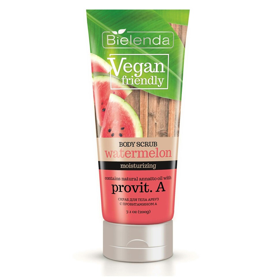image 1 of Bielenda Vegan Friendly Watermelon Body Scrub With Provitamin A 200g