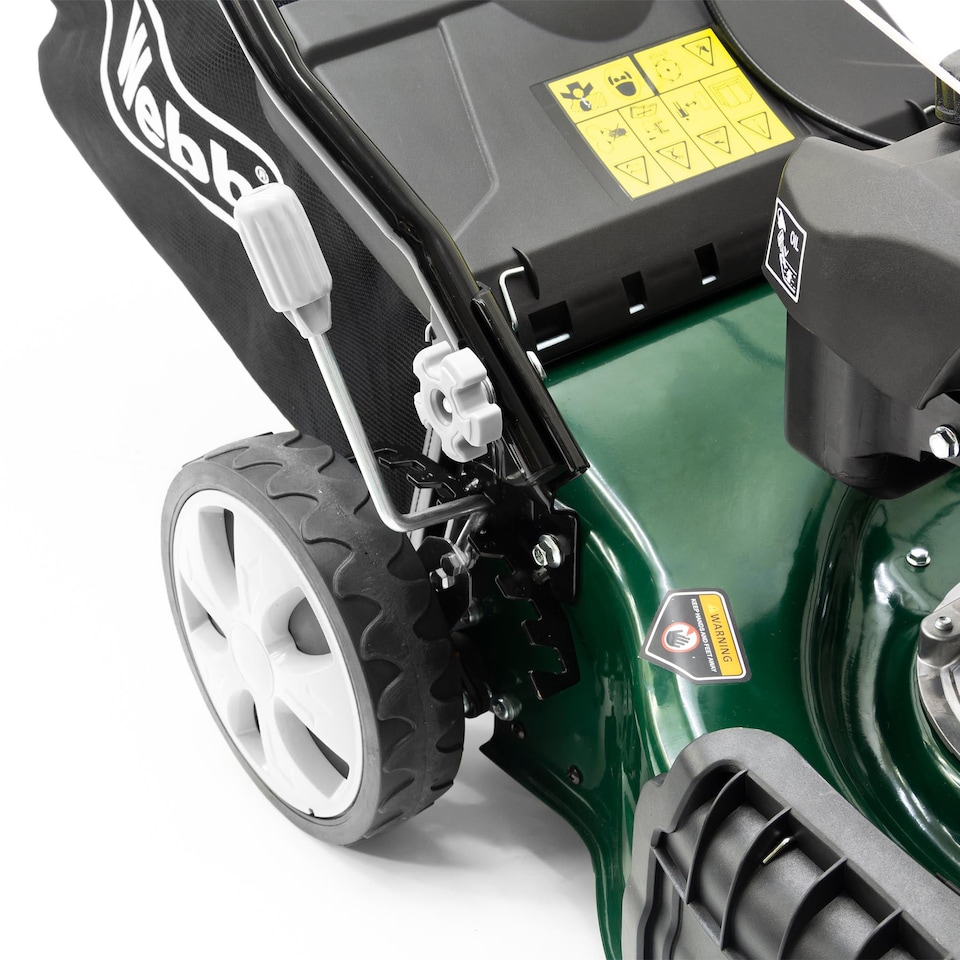 image 1 of Webb WER460SP 46cm Self-Propelled Petrol Rotary Lawnmower