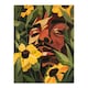 image 3 of Rapper Yellow Flowers Music Portrait Living Room Black Framed Wall Art Print A4