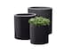 image 3 of Keter Cylinder Planter Set of 3 - Grey