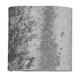 image 1 of Grey Crushed Velvet 15.5cm Table Lamp Shade | Grey | Small | 1