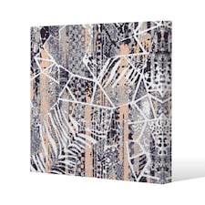 Grunged Print (Canvas Print) 77 x 77 x 4cm