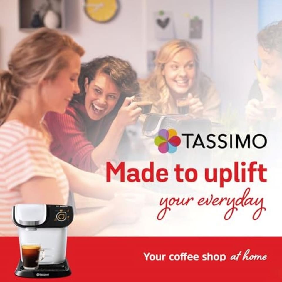 image 1 of Tassimo Kenco Americano Grande XL Coffee Pods x16 (Pack of 5, Total 80 Drinks) - Premium Coffee Capsules