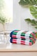 image 1 of Santa Cruz Pure Cotton Face Cloth Towels Set Of 4 | Multi | Face cloth | 4
