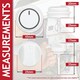 image 4 of SPARES2GO Control Knobs Kit for Vaillant ecoTEC Plus VIH VU VUI VUW Boiler (Pack of 3)