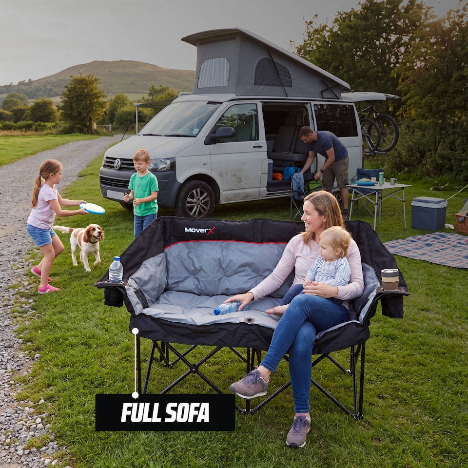 image 1 of MoverX Double Camping Chair - Capacity 220kg