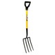 image 1 of JCB 4 Prong Professional Garden Fork, 195 x 290mm JCBGF01