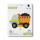 image 3 of Dumper Truck Foil Helium Giant Balloon 86cm / 34 in