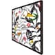 image 3 of Monochrome leaves (Picutre Frame) White | XL