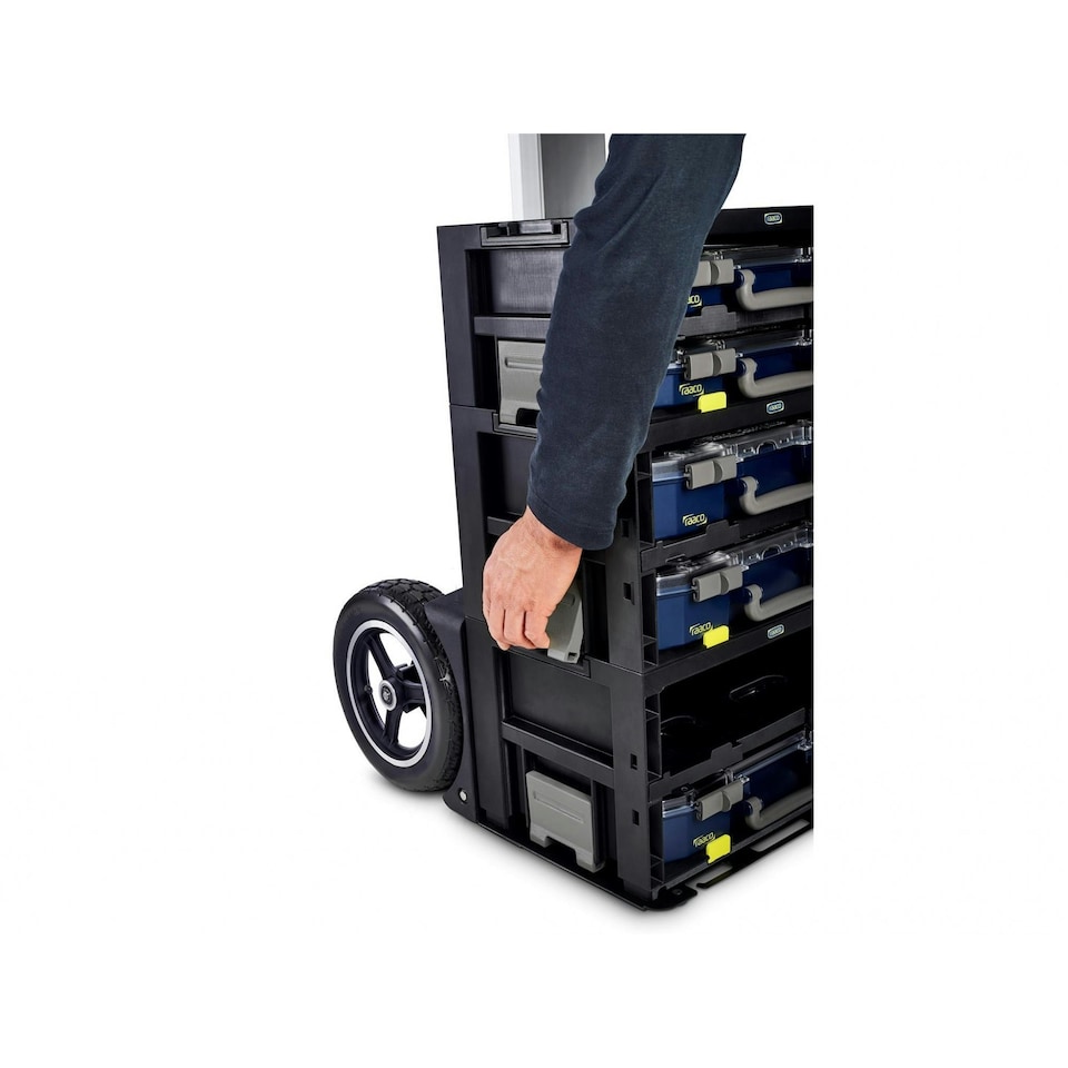 image 1 of Raaco Carrymore 55x2 Storage System - Multi Colour - One Size Multi