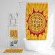 image 4 of Round pizza pop art retro (Bathroom Set)