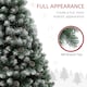 image 7 of HOMCOM 5ft Artificial Pine Christmas Tree with Pinecones, Steel Base