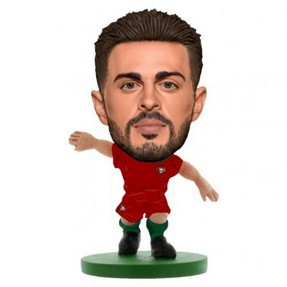 Portugal SoccerStarz Bernardo Silva Figure - Red - One Size