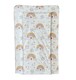 image 2 of Babybase Changing Mat Boho Rainbow | White