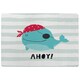 image 1 of Ahoy! Whale (Rug) Blue | XL: 160x230cm