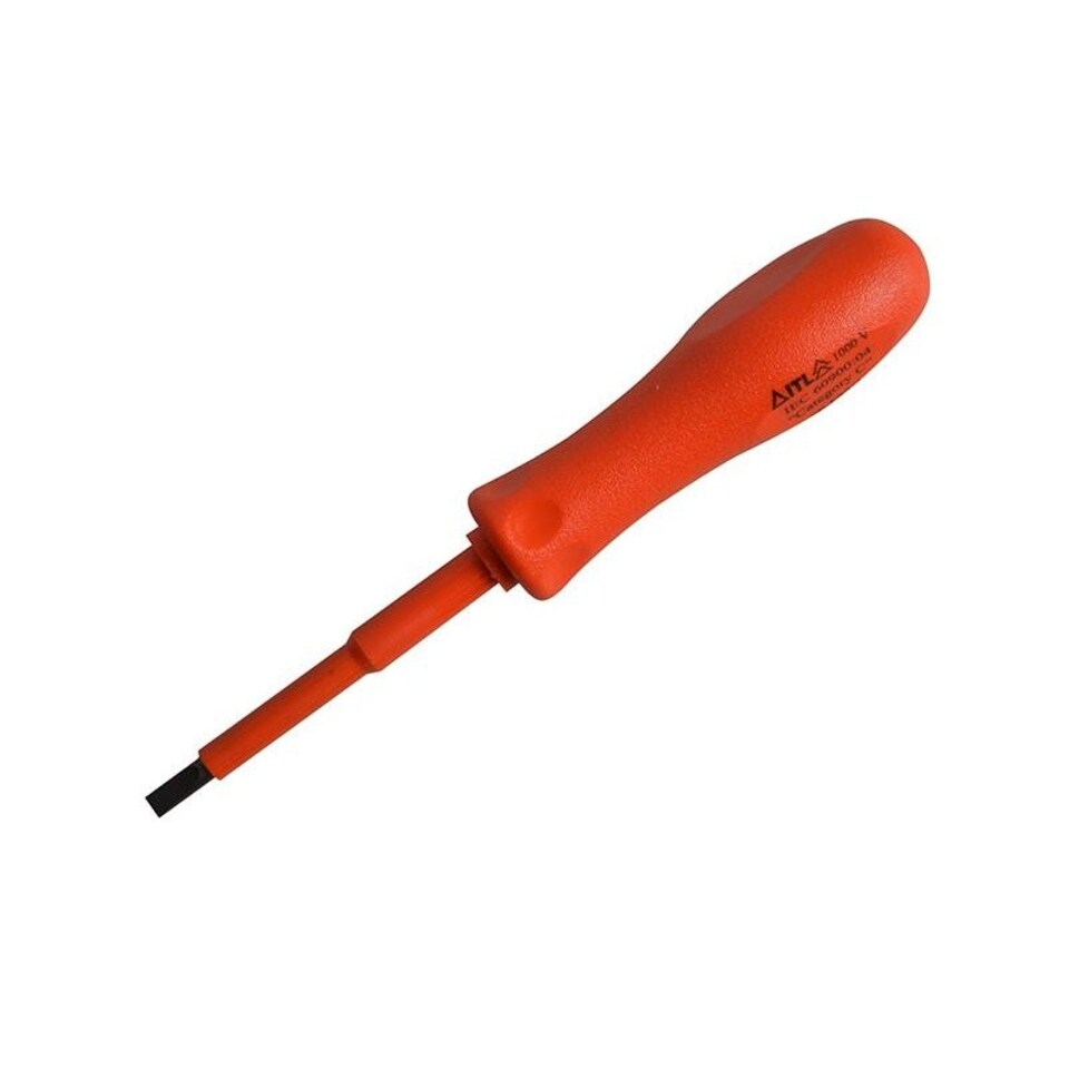 Itl Insulated Insulated Electrician's Screwdrivers - Multi Colour - 75 x 5mm