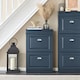 image 3 of SoBuy FSR78-B,Shoe Rack Storage Cabinet with 2 Flip Drawers | Blue | Blue | 1