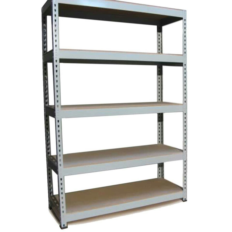 image 1 of 3 x Q-Rax 120 x 50 x 180cm Grey Grey