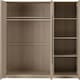 image 7 of Paris 3 Door Triple Mirrored Wardrobe
