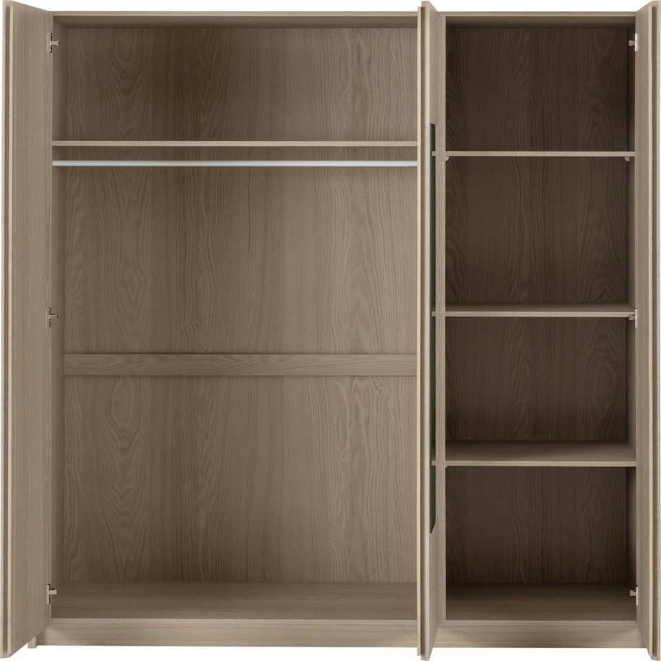 image 1 of Paris 3 Door Triple Mirrored Wardrobe